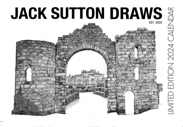 Jack Sutton Draws 2024 Ltd Calendar.