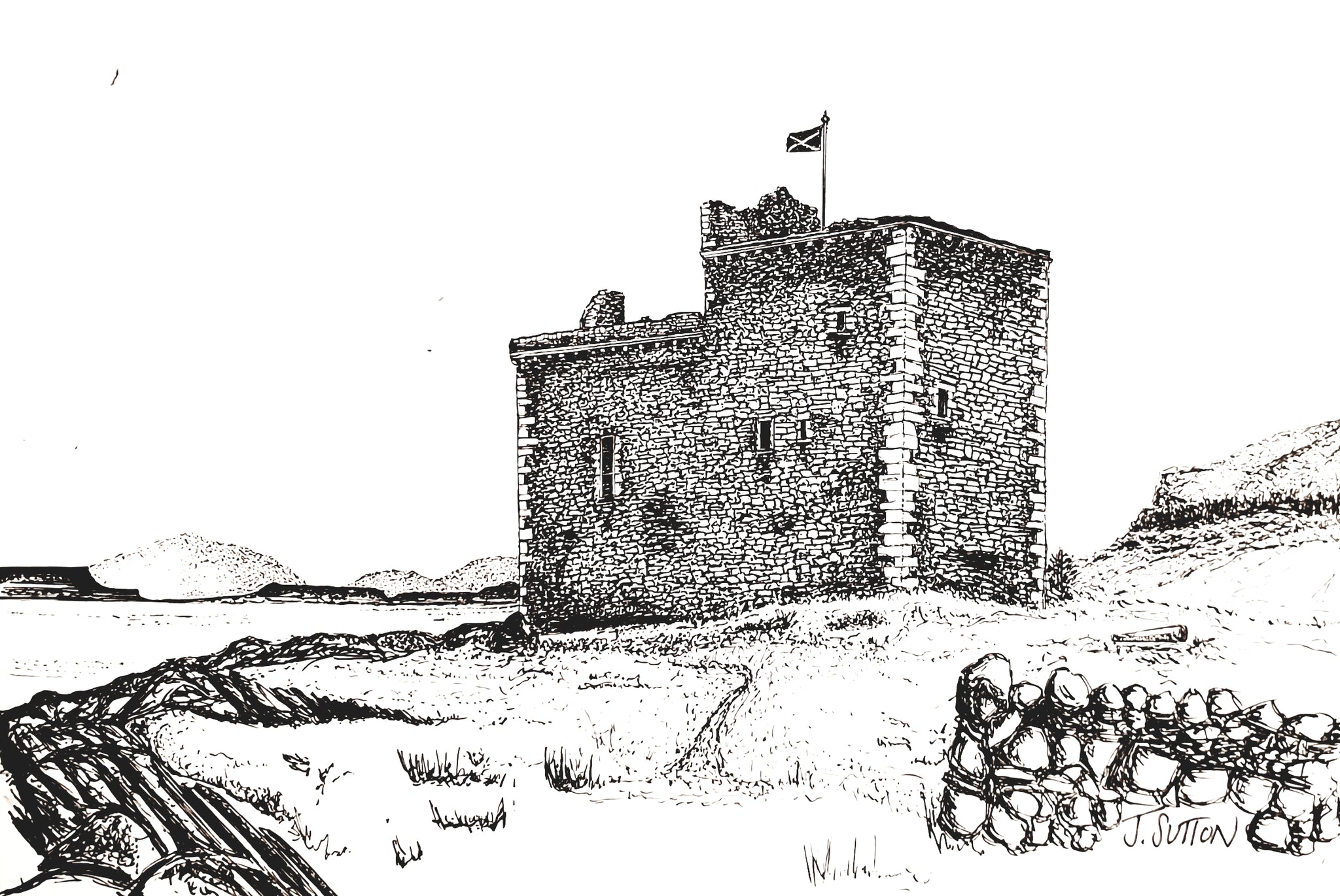 Portencross Castle