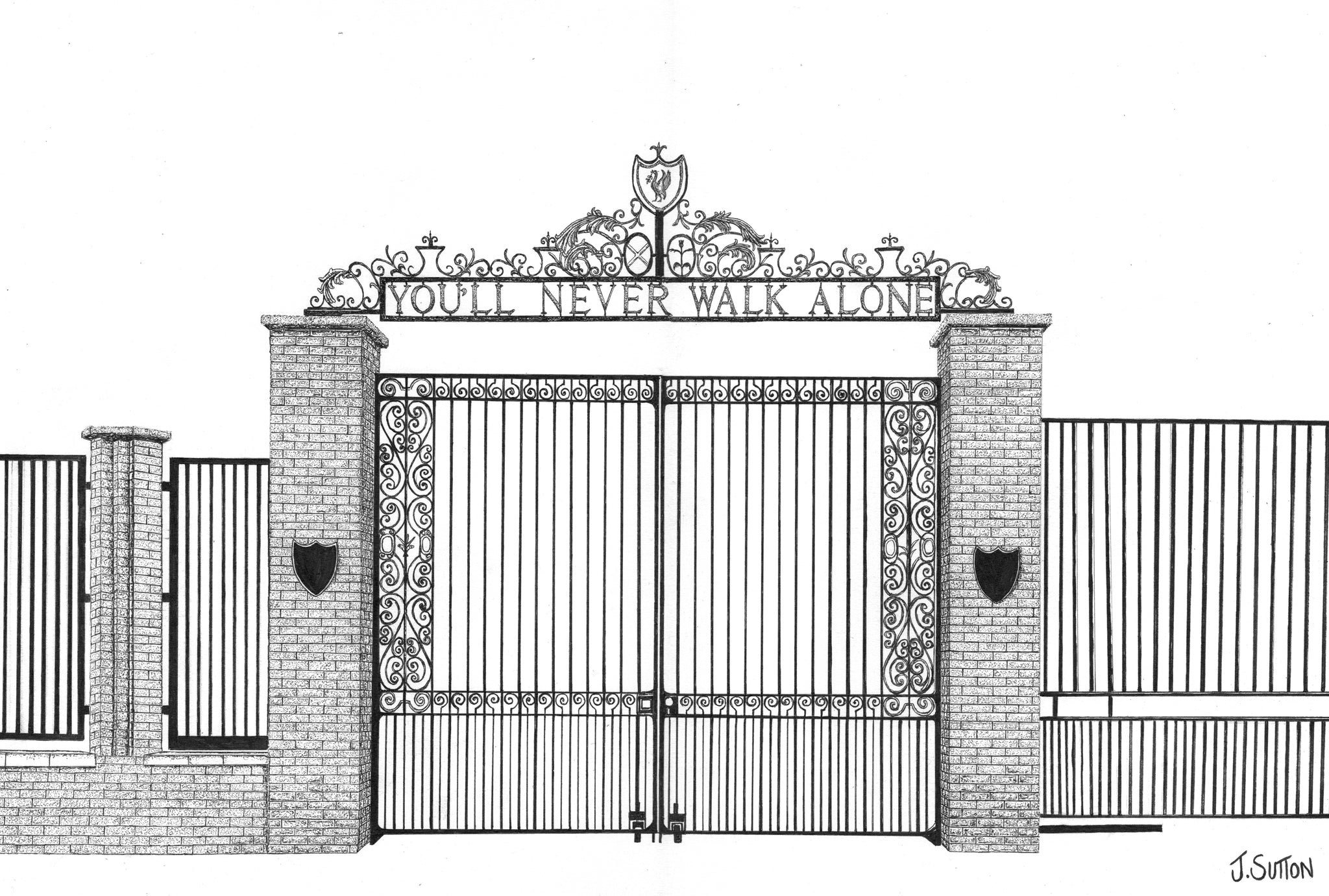 The Shankly Gates.